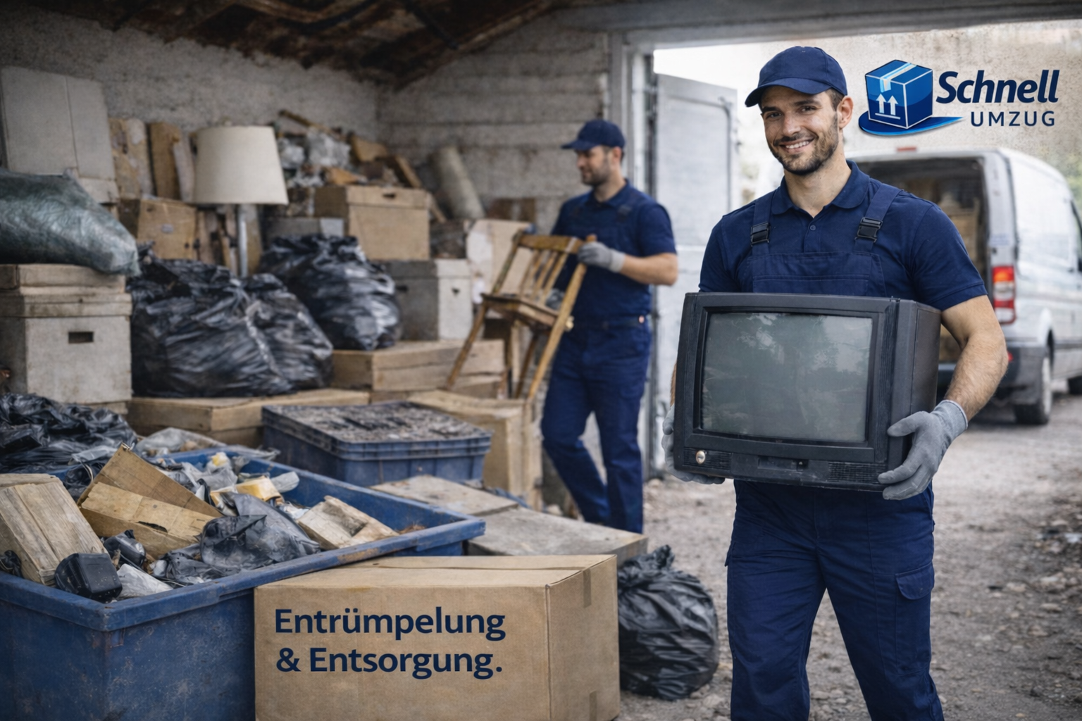Entrümpelung und Entsorgung mit Schnell Umzug