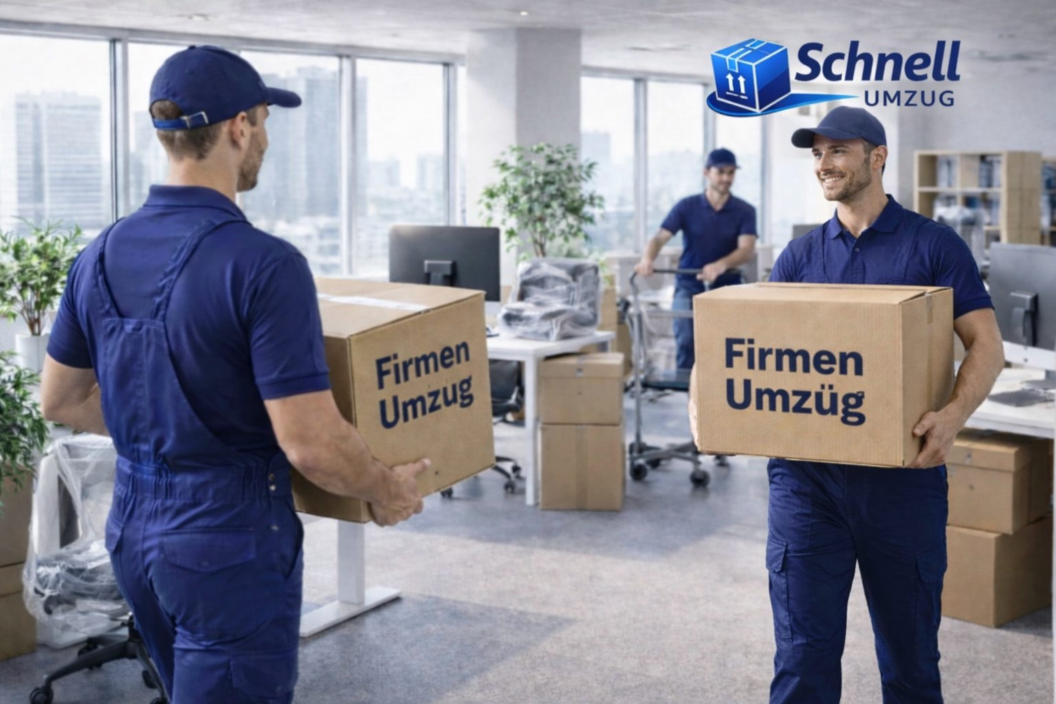 Firmenumzug mit Schnell Umzug