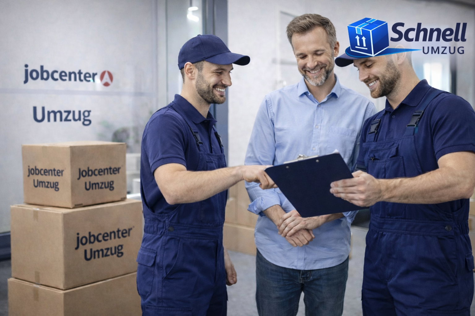 Jobcenter-Umzug mit Schnell Umzug