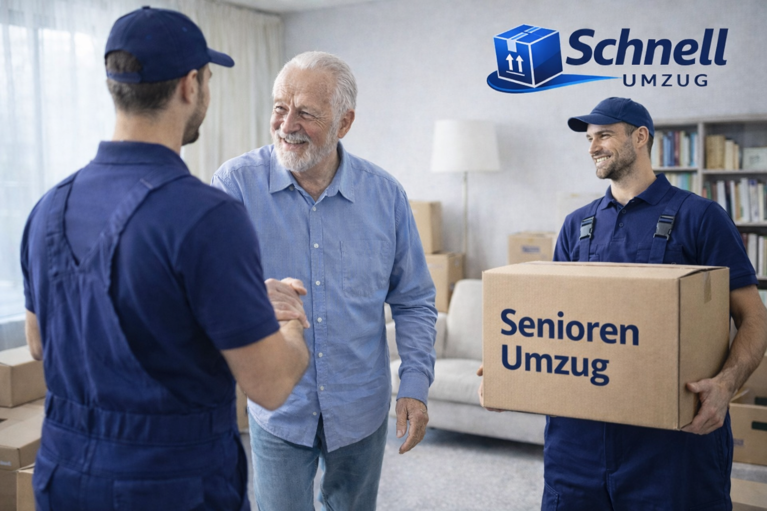 Seniorenumzug mit Schnell Umzug